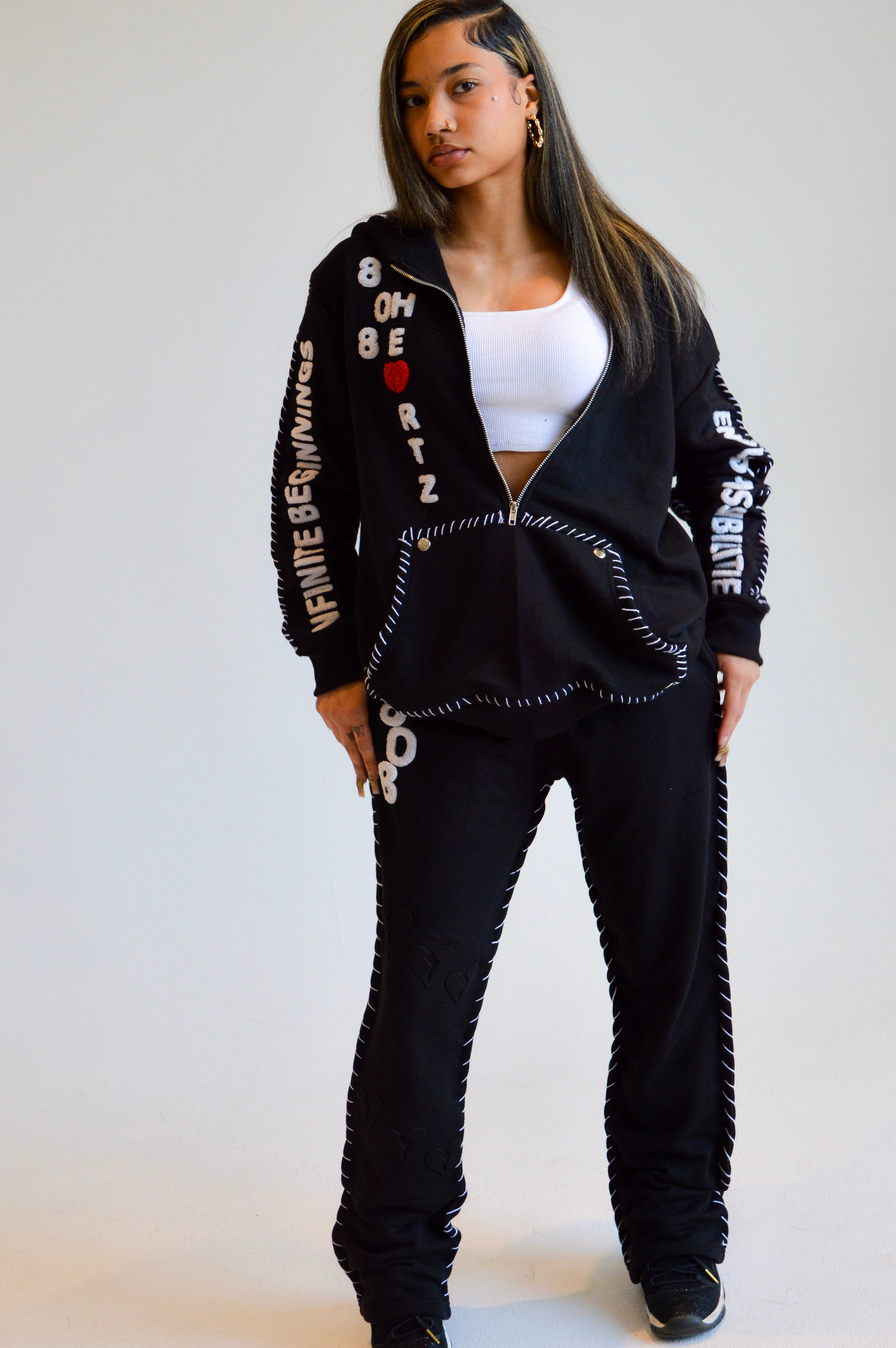 Broken-Hearted Sweat Suit